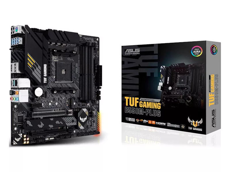 مادربرد ایسوس Asus TUF Gaming B550M-PLUS – کوچک اما رده بالا