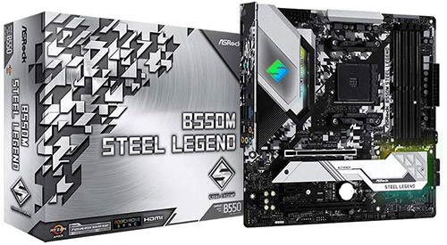 مادربرد ASRock B550M Steel Legend – قیمت ایده آل