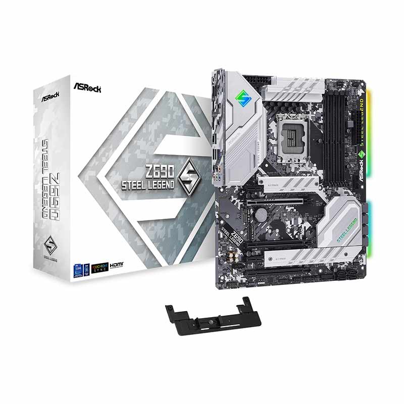 مادربرد ASRock Z690 Steel Legend – بهترین در میان DDR4ها