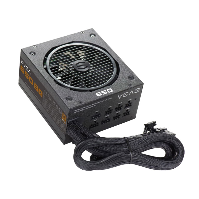 منبع تغذیه EVGA BQ 650W- نیمه ماژولار