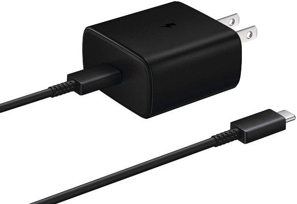 شارژر دیواری Samsung 45W USB-C Super Fast Charging – مستقیم از خود سامسونگ