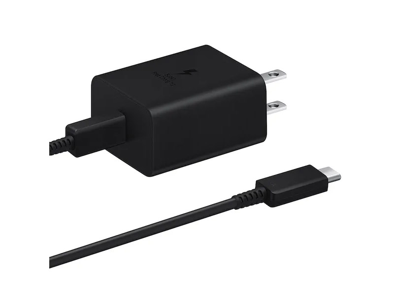 شارژر دیواری سامسونگ Samsung 45W USB-C Super Fast Charging به همراه کابل