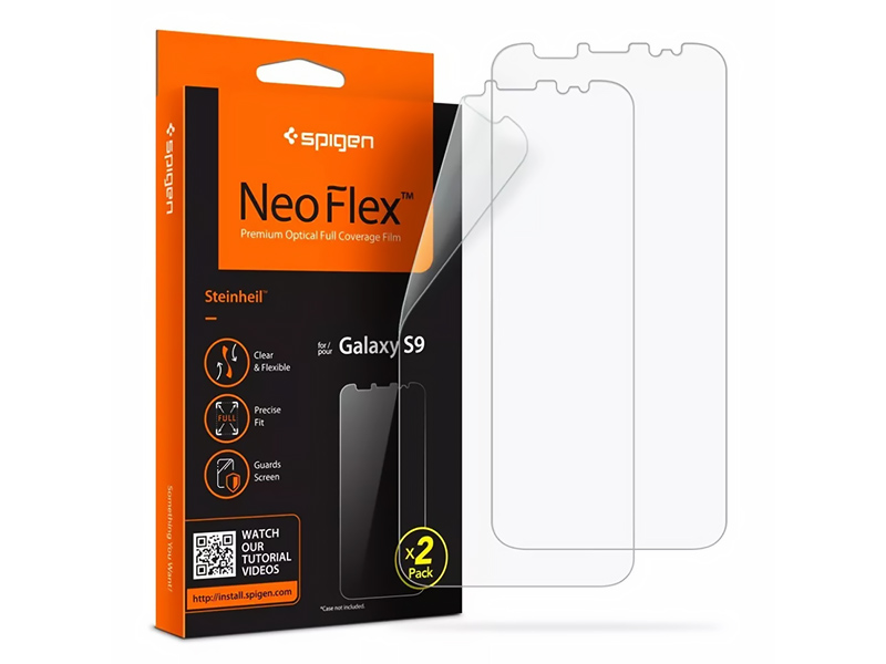 محافظ صفحه نمایش Spigen NeoFlex – سازگار با انواع قاب های محافظ