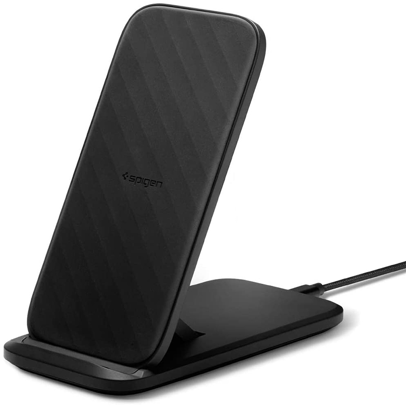 شارژر وایرلس Spigen SteadiBoost Flex – ایستاده یا خوابیده