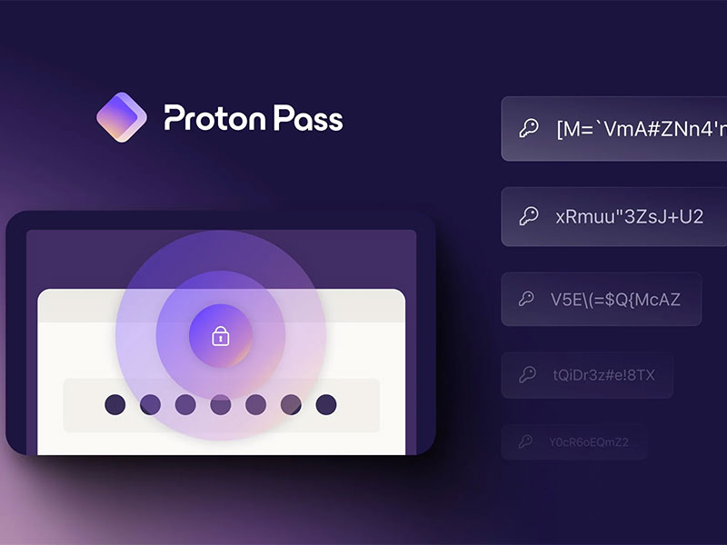 قابلیت فراهم سازی محیط امن برای پسوردهای شما توسط نرم افزار Proton Pass