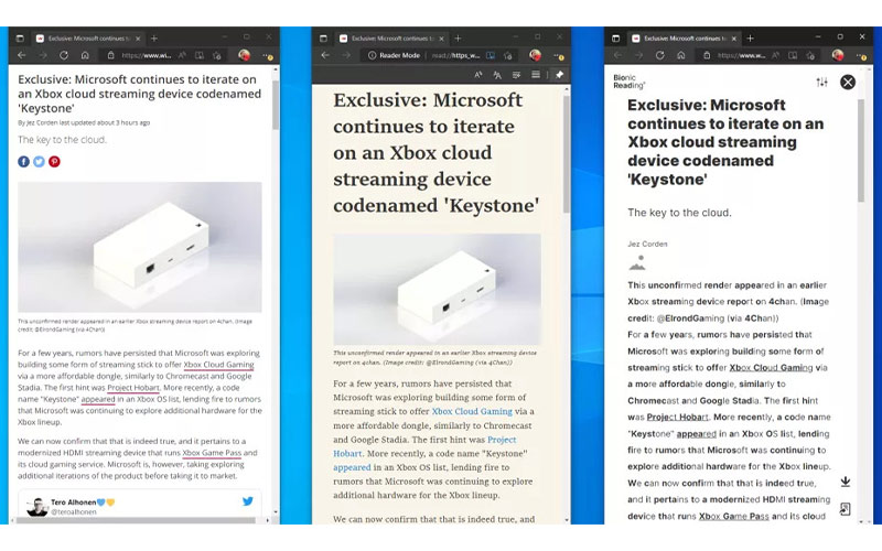 قابلیت Bionic Reading برای مرورگرهای Edge و کروم در دسترس قرار گرفت. این قابلیت چیست؟