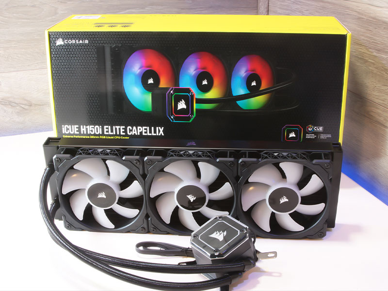 بررسی کامل خنک کننده مایع پردازنده Corsair ICUE H150i Elite Capellix