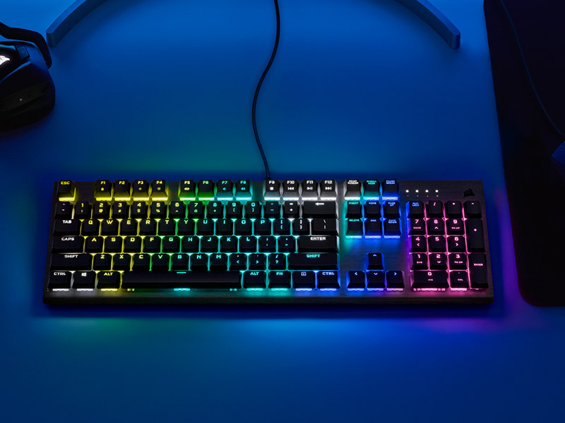 K60 RGB PRO، از شیک ترین و رده بالاترین کیبوردهای Corsair