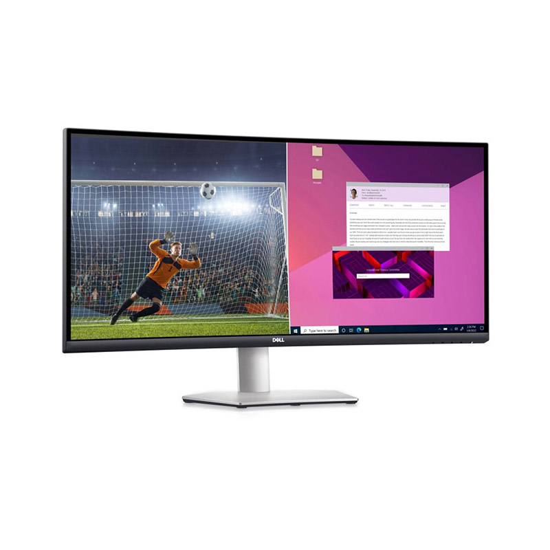 مانیتور خمیده 34 اینچی Dell S3423DWC با رفرش ریت 100 هرتز به بازار عرضه شد