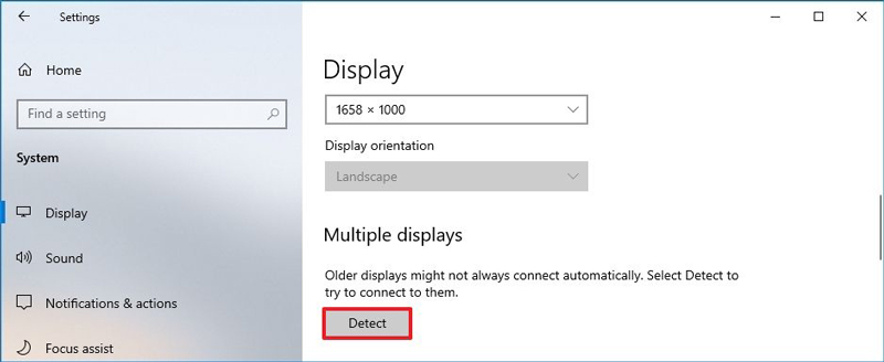 چگونه مشکل عدم تشخیص مانیتور دوم در ویندوز 10 را از طریق Settings برطرف کنیم؟