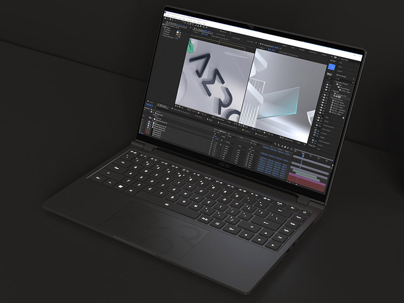 لپتاپ گیگابایت Aero 14 OLED سخت افزار قدرتمندی دارد، اما از لحاظ نرم افزاری چندان جالب نیست!