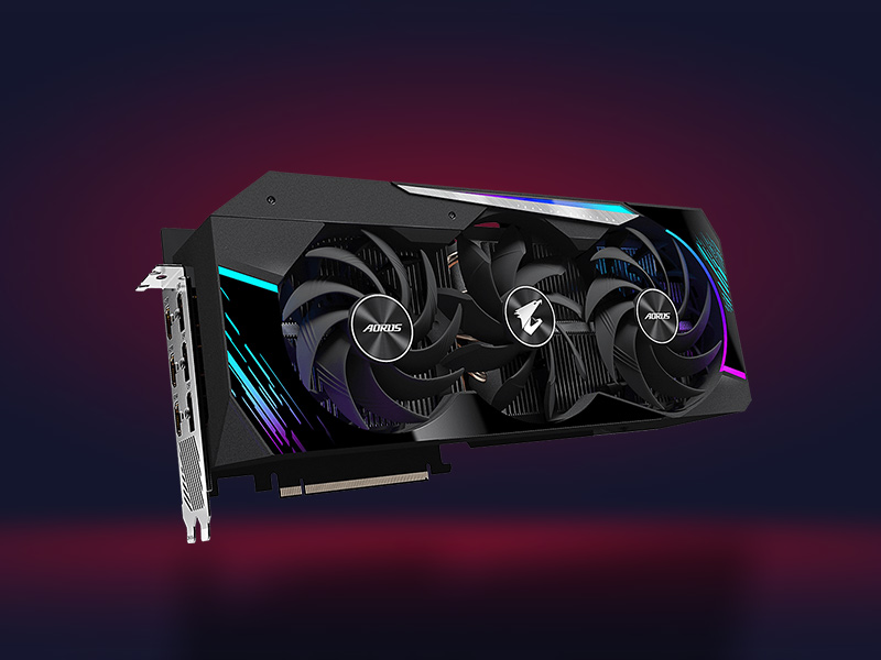 گیمینگ بی نهایت با کارت گرافیک AORUS RTX 3080 MASTER 10G گیگابایت!