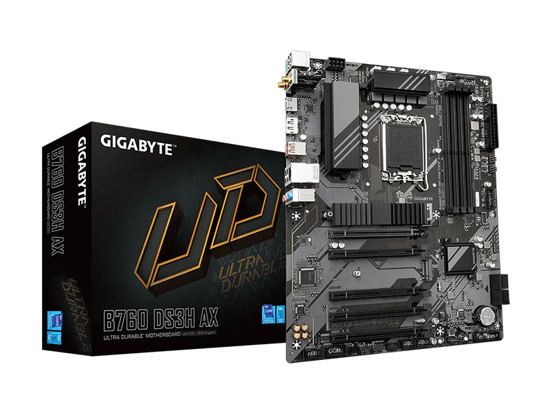 بررسی مادربرد Gigabyte B760 DS3H AX (rev. 1.x)