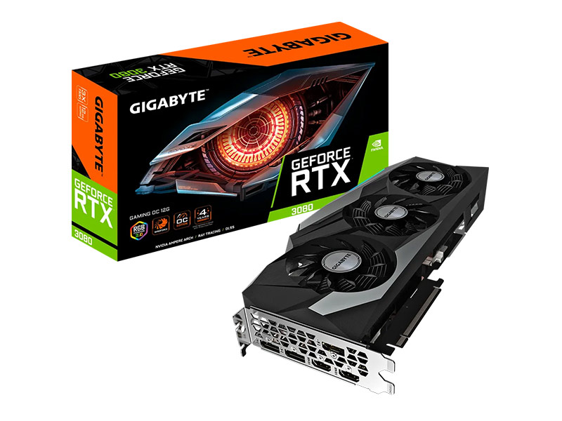 بررسی کارت گرافیک گیمینگ Gigabyte RTX 3080 GAMING OC 12G