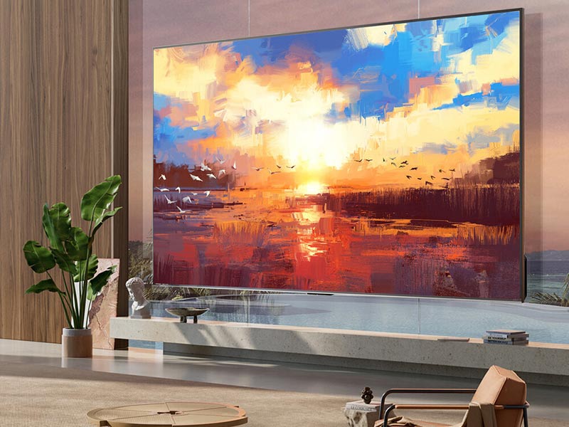 تلویزیون غول پیکر هایسنس E8K ULED X TV با اندازه 100 اینچ معرفی شد