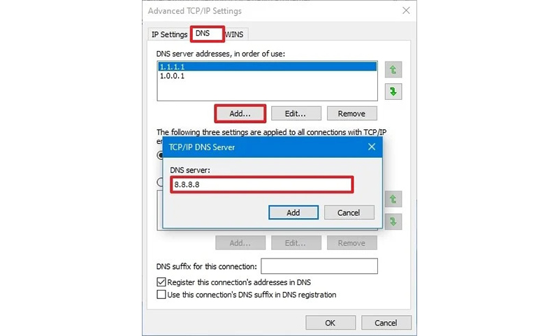 آموزش تغییر تنظیمات DNS در ویندوز 10 از طریق کنترل پنل