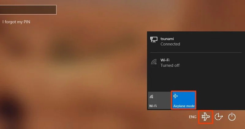آموزش فعال کردن Airplane mode در ویندوز 10