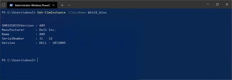 دستیابی به مدل PC از طریق PowerShell در ویندوز 10