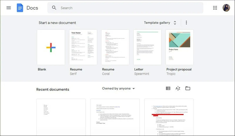 چگونه در Google Docs بر روی کامپیوتر رومیزی چک لیست ایجاد کنیم؟