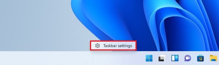چگونه بخش Settings را از طریق تسک بار در ویندوز 11 باز کنیم؟