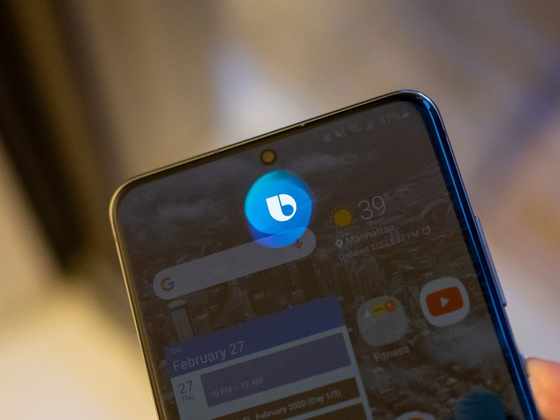 ثبت اسکرین شات بر روی گوشی سامسونگ با دستیار صوتی Bixby