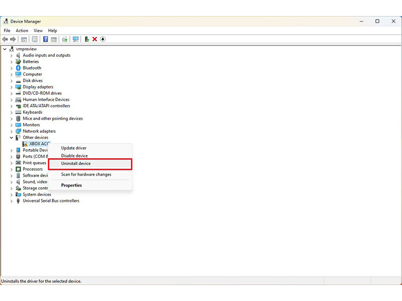 رفع خطا در Device Manager