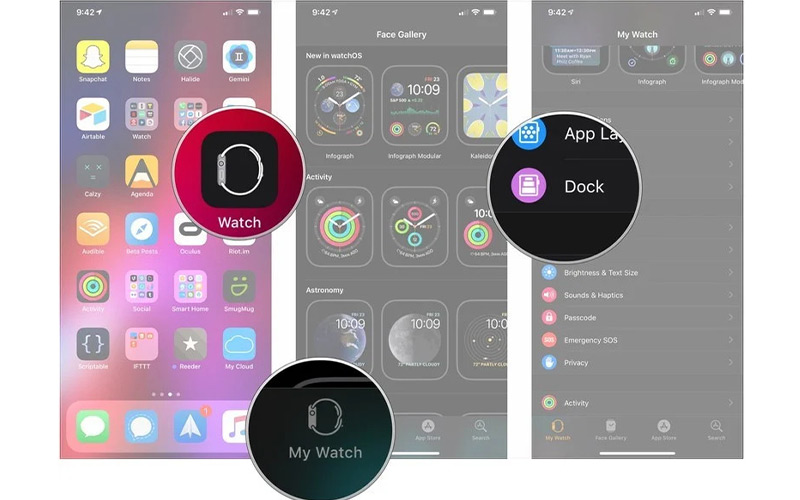 آیا می دانستید که Apple Watch شما یک Dock دارد؟!