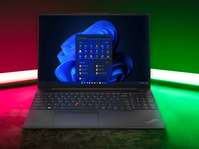 لنوو از لپ تاپ های ThinkPad E14 Gen5 و ThinkPad E16 Gen1 در رویداد MWC 2023 رونمایی کرد