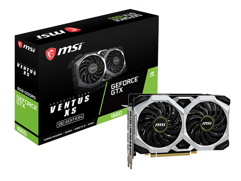 بررسی MSI GTX 1660 VENTUS XS 6G OC