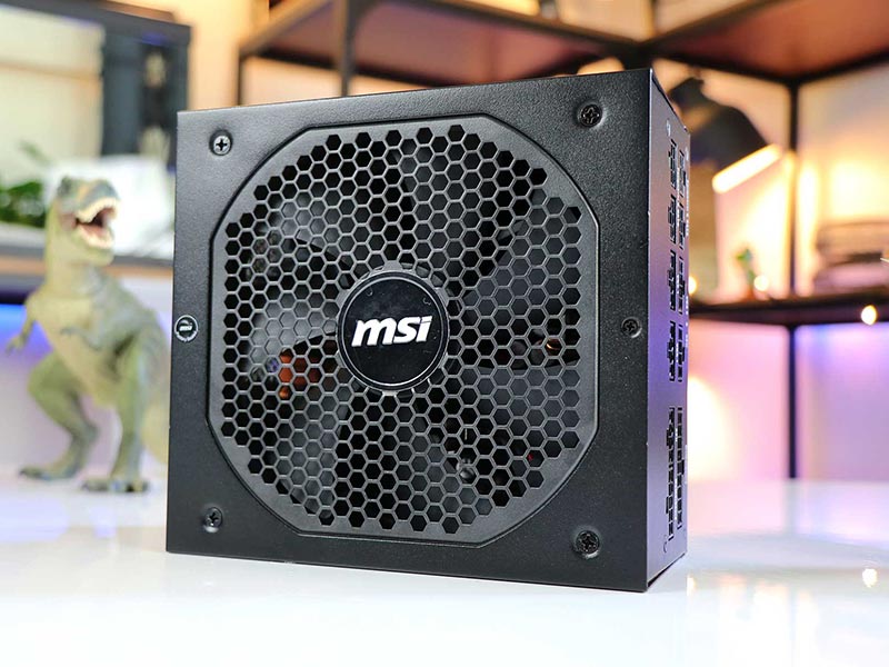 پاور کامپیوتر MSI MPG A650GF با قابلیت پشتیبانی از کارت های گرافیک!