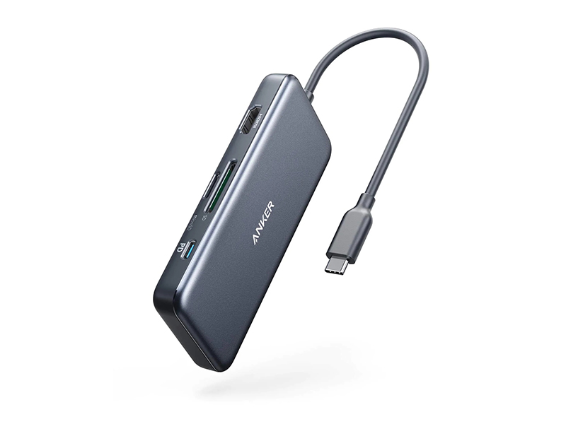 هاب Anker 341 USB-C – اضافه شدن پورت های بیشتر به لپ تاپ