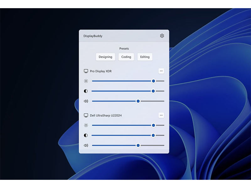 اپلیکیشن جدید DisplayBuddy در ویندوز 11