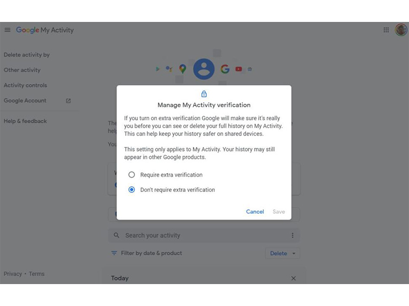 پسورد گذاشتن بر روی سابقه فعالیت های خود در گوگل (My Google Activity)