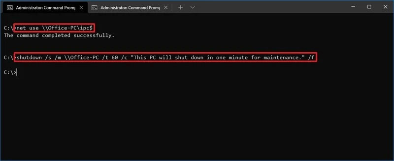 چگونه کامپیوتر خود را به صورت remote از طریق Command Prompt خاموش کنیم؟