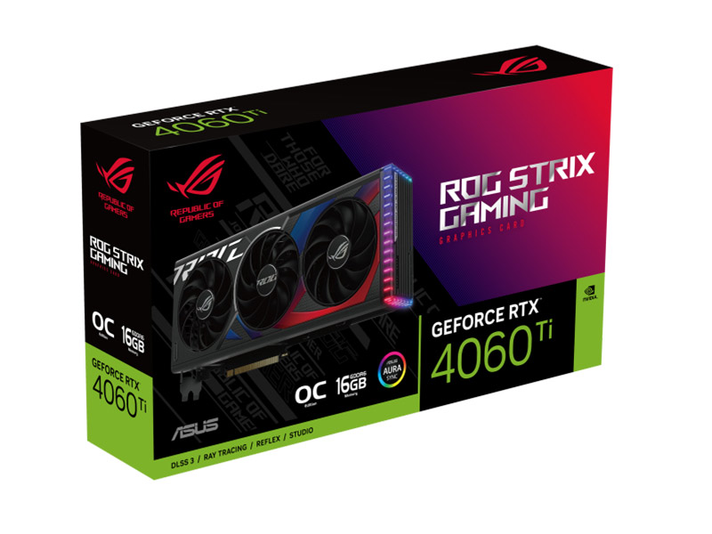 مشخصات کارت گرافیک ایسوس RTX 4060 Ti OC