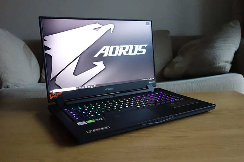 لپ تاپ Gigabyte AORUS 17G YD – صفحه نمایش بزرگ 17 اینچی