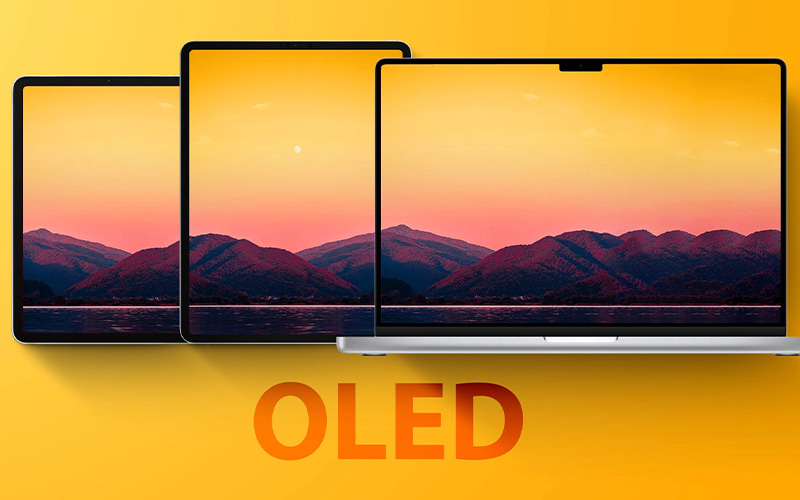 سامسونگ برای آیپد و مک بوک های اپل نمایشگر OLED می سازد