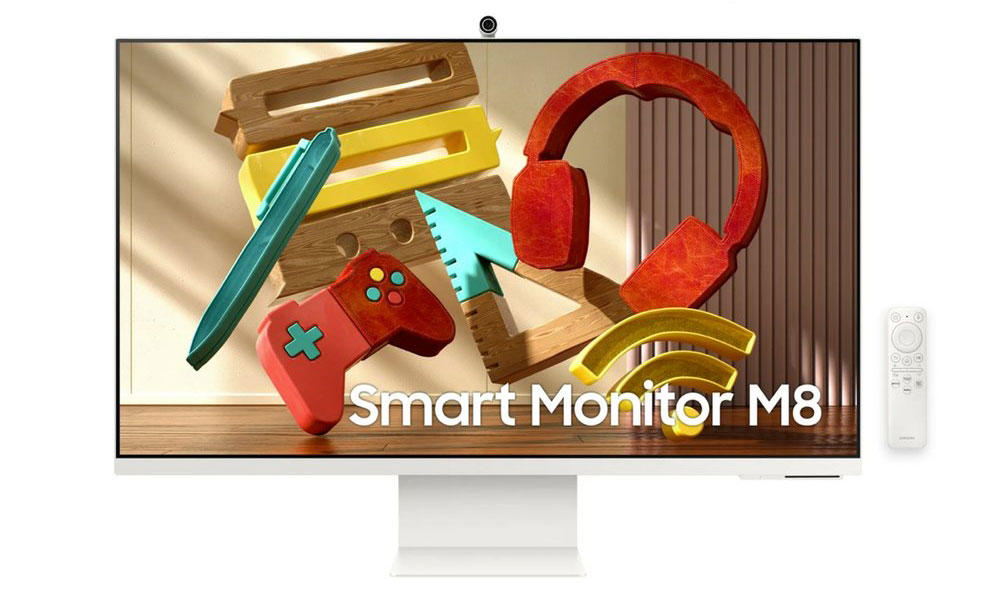 مانیتور جدید سامسونگ Smart Monitor M8 یک گزینه جذاب برای استفاده در کنار Mac است