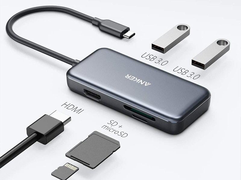 آداپتور انکر USB-C 5-in-1 – یک انتخاب اقتصادی