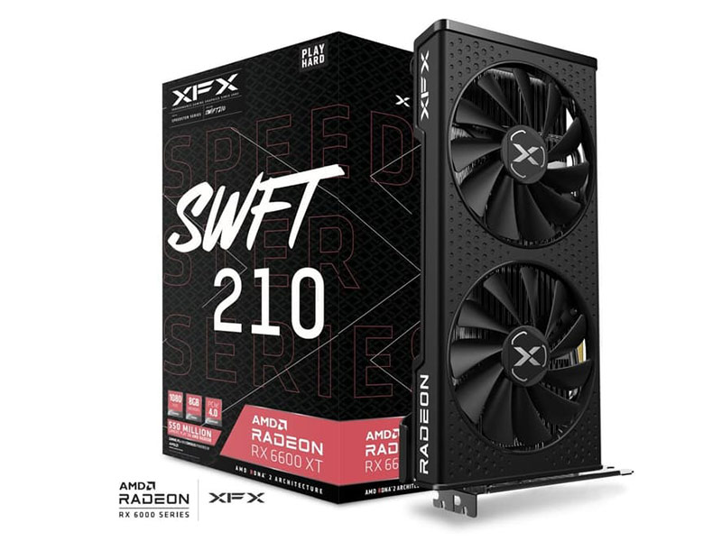 بررسی کارت گرافیک گیمینگ XFX Speedster SWFT 210 AMD Radeon RX 66900 XT