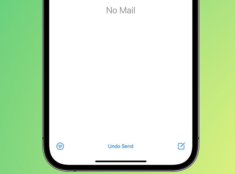 در iOS 16 شما برای کنسل کردن ارسال ایمیل 10 ثانیه زمان خواهید داشت