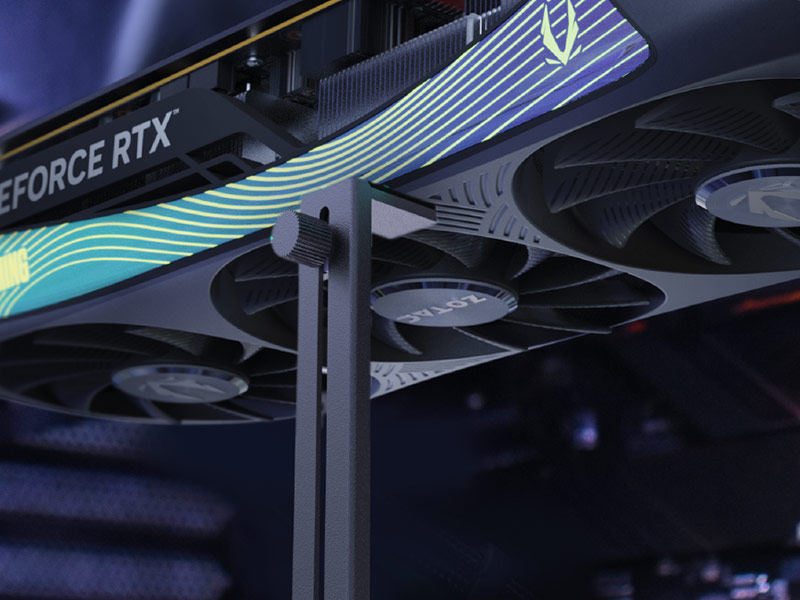 بررسی ZOTAC GAMING GeForce RTX 4070 Trinity