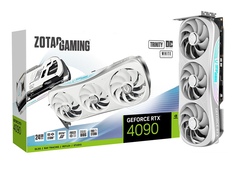 مشخصات کارت گرافیک زوتاک RTX 4090 Trinity OC