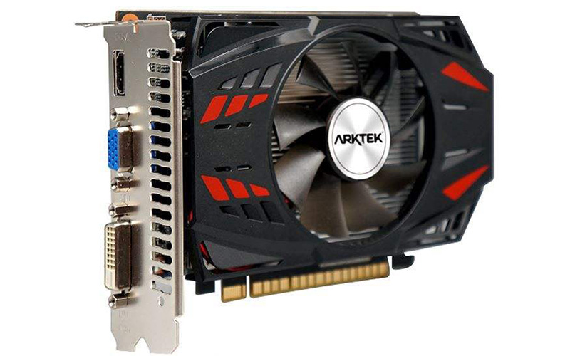 مشخصات فنی کارت گرافیک Arktek GTX750Ti 2GB V3