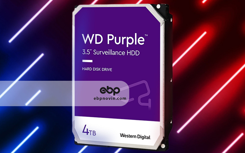 معرفی هارد دیسک اینترنال وسترن دیجیتال Purple 4TB