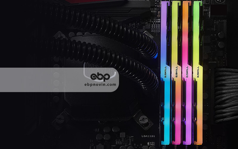 شکل ظاهری رم G.Skill Trident Z RGB 32GB (2x16GB) 4000MT/s CL18