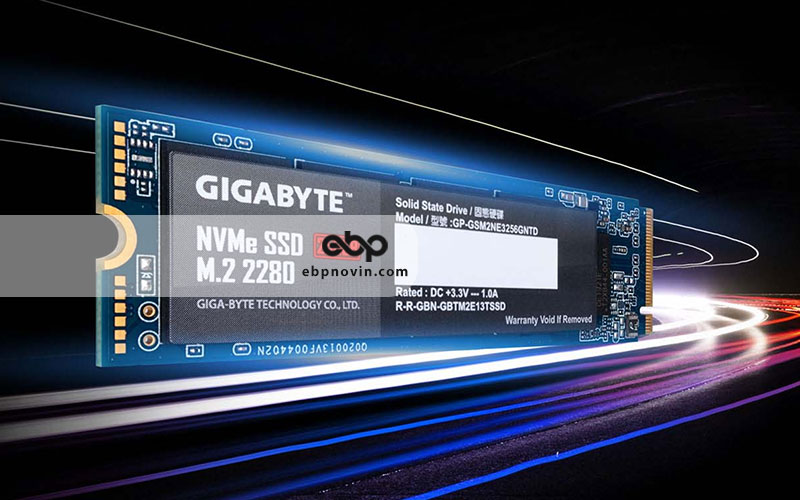 حافظه اس اس دی اینترنال گیگابایت Gigabyte NVMe M.2 SSD 256GB با ظرفیت 256 گیگابایت