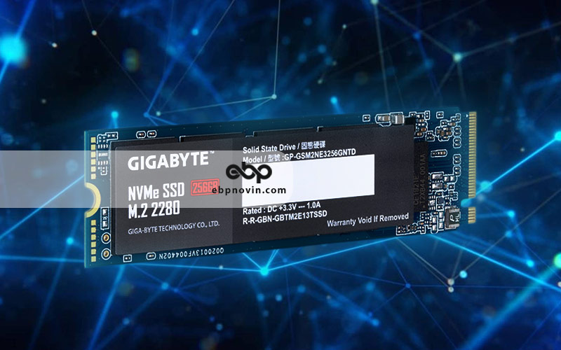 معرفی حافظه اس اس دی اینترنال گیگابایت NVMe M.2 SSD 256GB