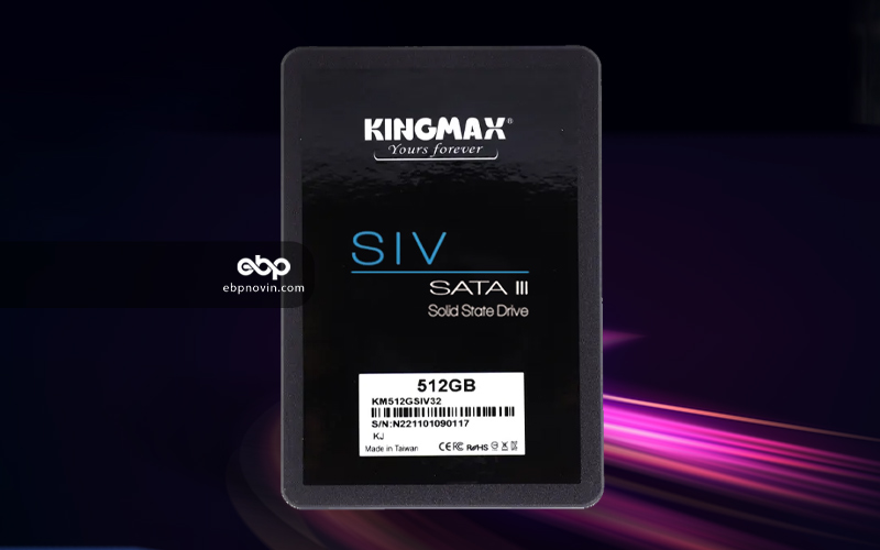 مشخصات حافظه SSD کینگ مکس SIV32 ظرفیت 512 گیگابایت