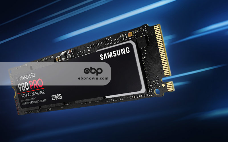 طراحی و ساخت حافظه SSD اینترنال Samsung 980 PRO PCIe 4.0 NVMe M.2 250GB